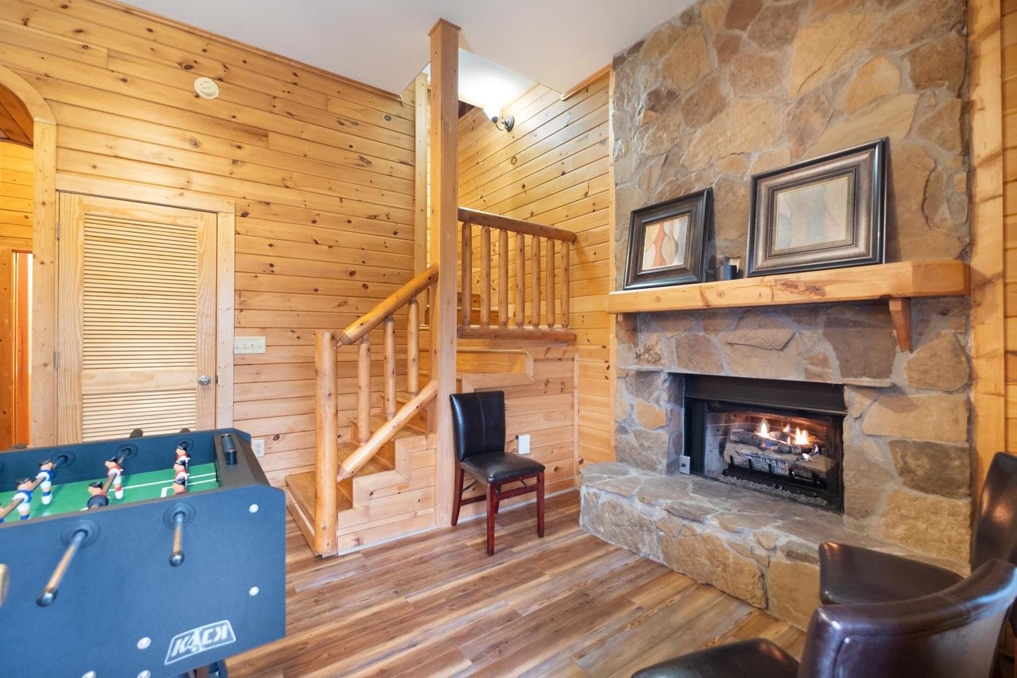 סביירוויל Private Smoky Mountain Luxury Log Home With 2 Fireplaces, Hot Tub & Community Pool מראה חיצוני תמונה