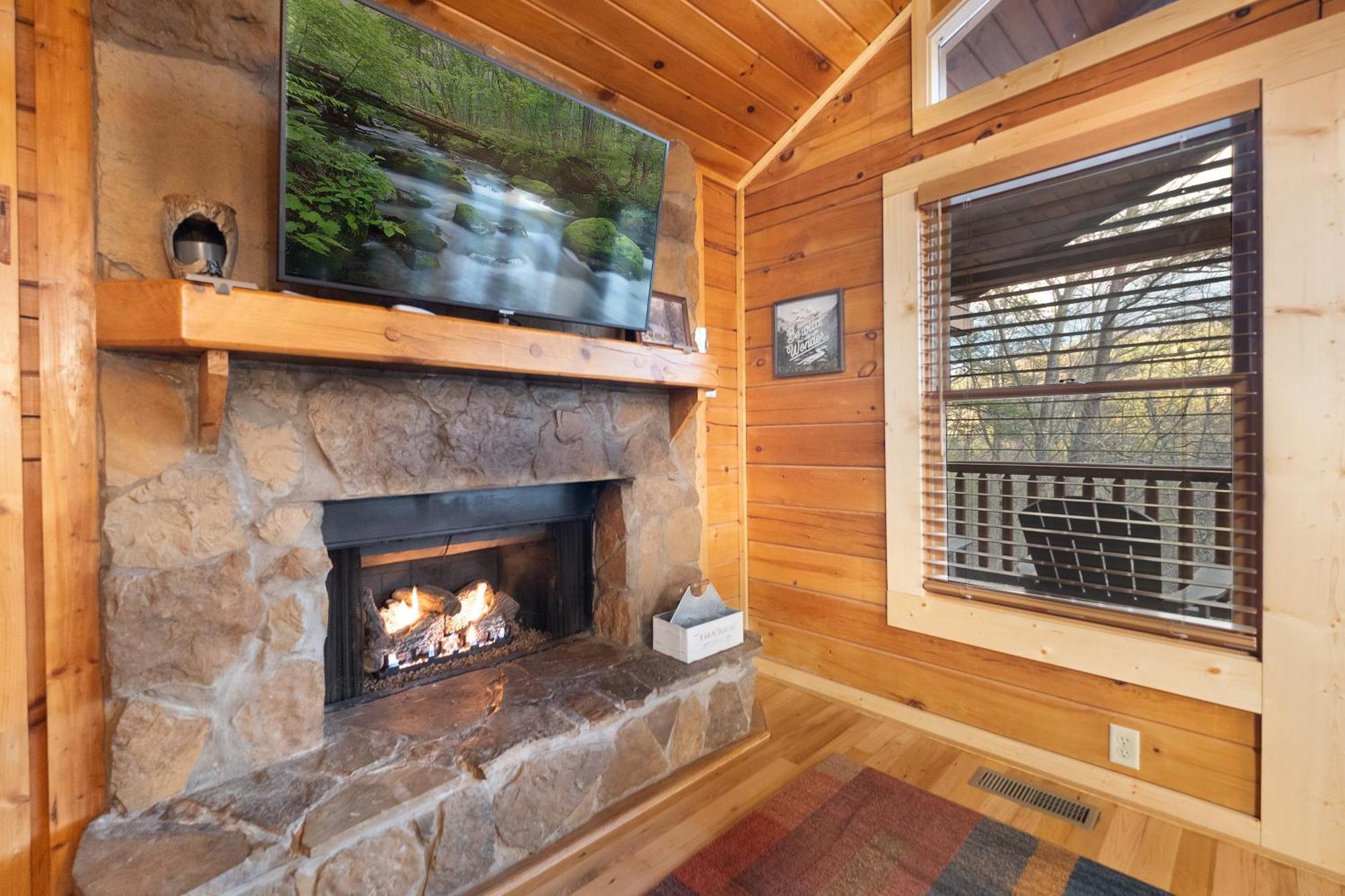 סביירוויל Private Smoky Mountain Luxury Log Home With 2 Fireplaces, Hot Tub & Community Pool מראה חיצוני תמונה
