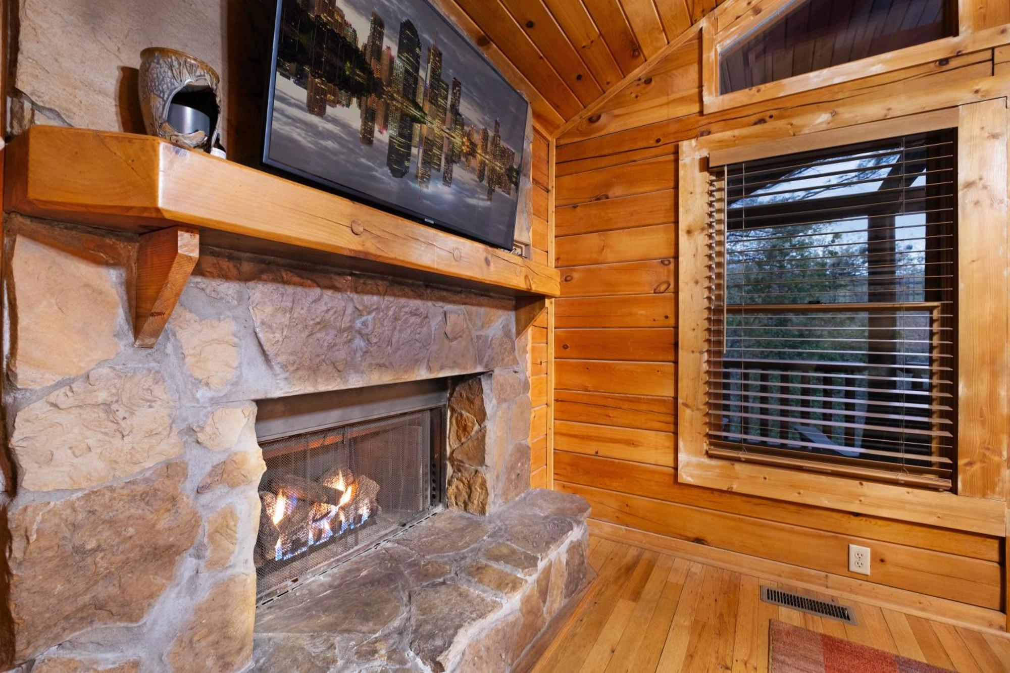 סביירוויל Private Smoky Mountain Luxury Log Home With 2 Fireplaces, Hot Tub & Community Pool מראה חיצוני תמונה