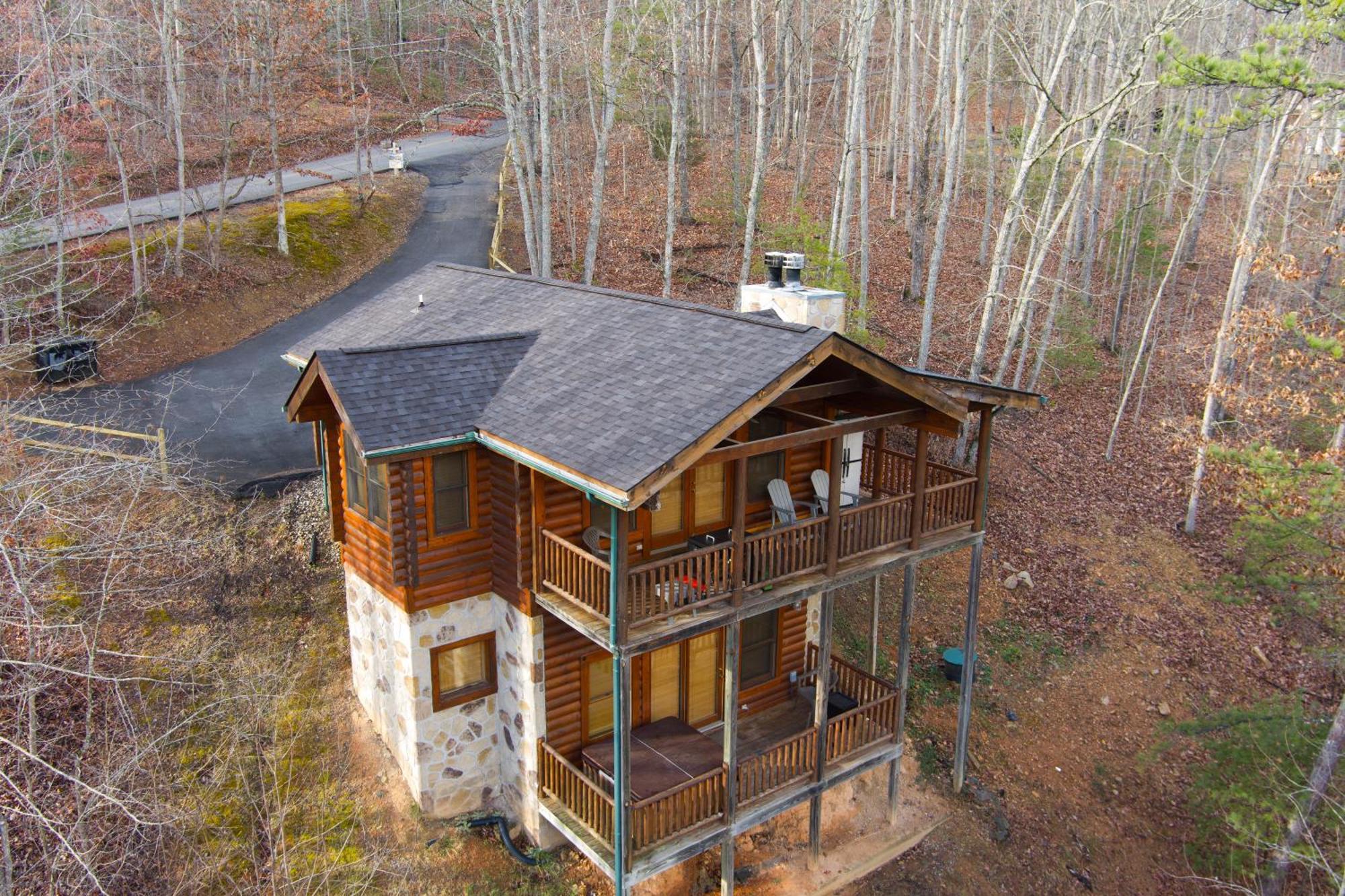 סביירוויל Private Smoky Mountain Luxury Log Home With 2 Fireplaces, Hot Tub & Community Pool מראה חיצוני תמונה